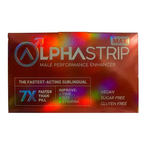 Alpha Strip Max Male Performance Enhancer 